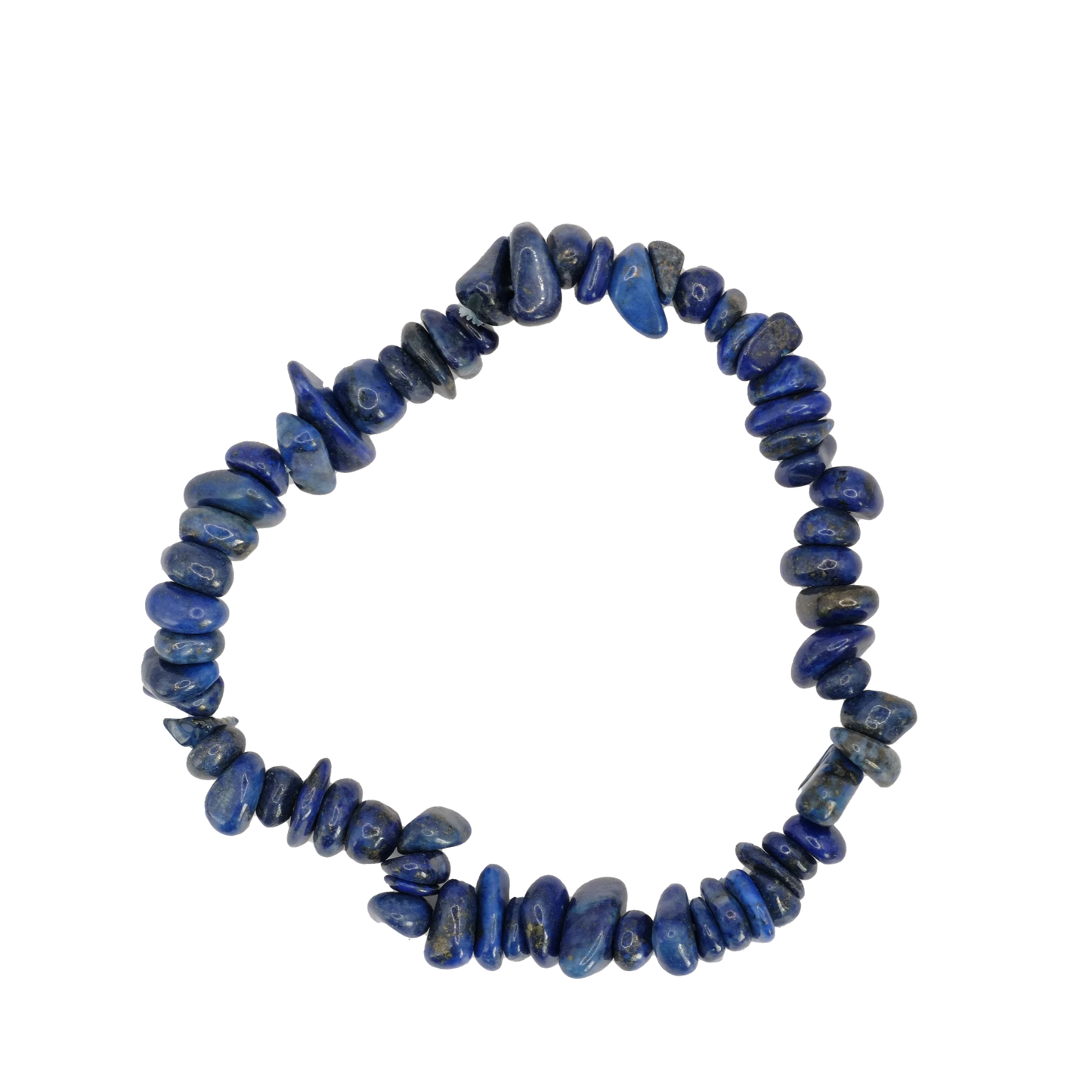 Bracelet baroque en lapis lazuli d'Afghanistan de qualité AA