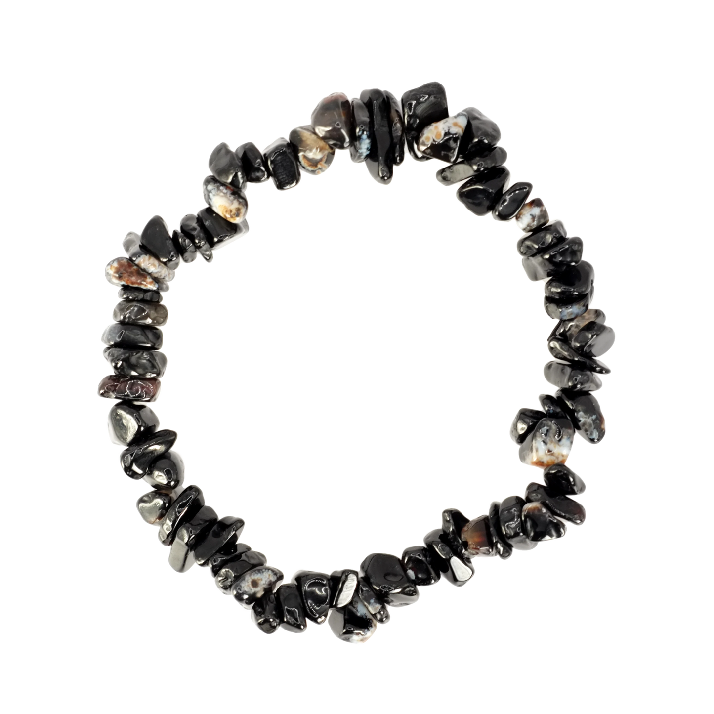 Bracelet baroque en onyx du Brésil de qualité A