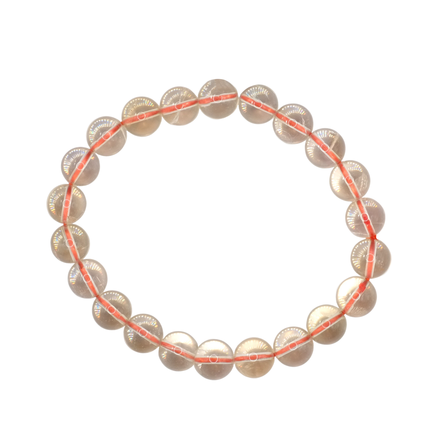 Bracelets boule en citrine de Madagascar de qualité AAA