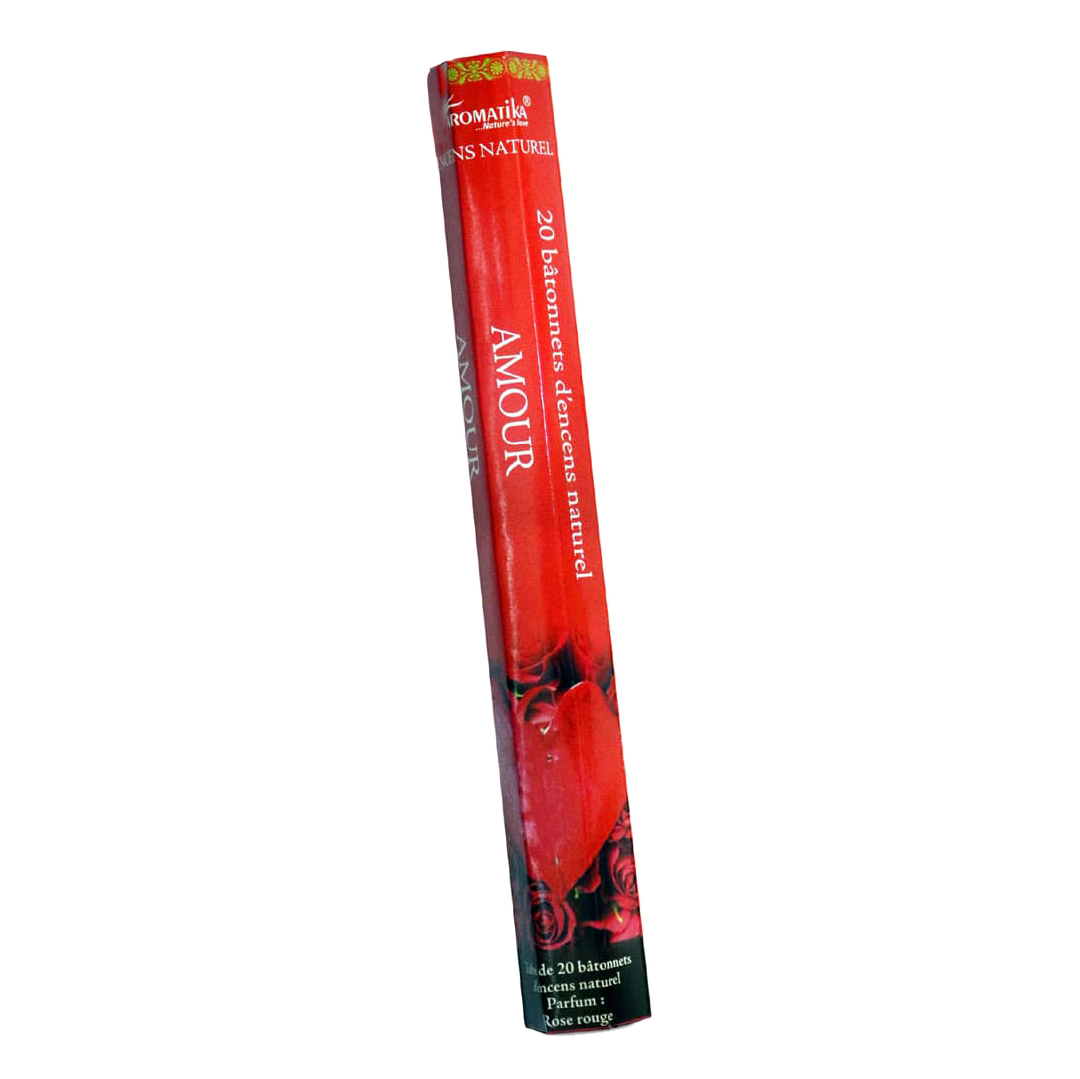 Encens naturel amour - bâtonnets - Aromatika