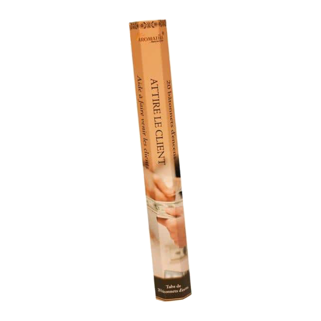 Encens naturel Attire le client - bâtonnets - Aromatika