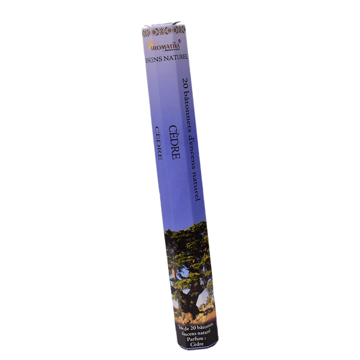 Encens naturel cèdre - bâtonnets - Aromatika