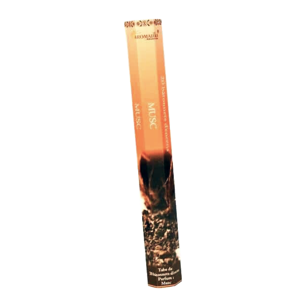 Encens naturel musc - bâtonnets - Aromatika