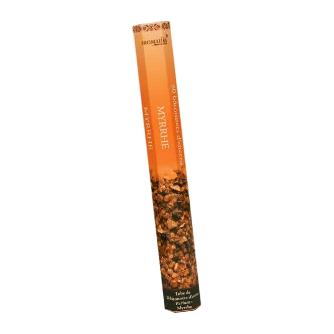 Encens naturel myrrhe - bâtonnets - Aromatika