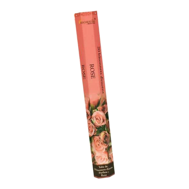 Encens naturel rose - bâtonnets - Aromatika