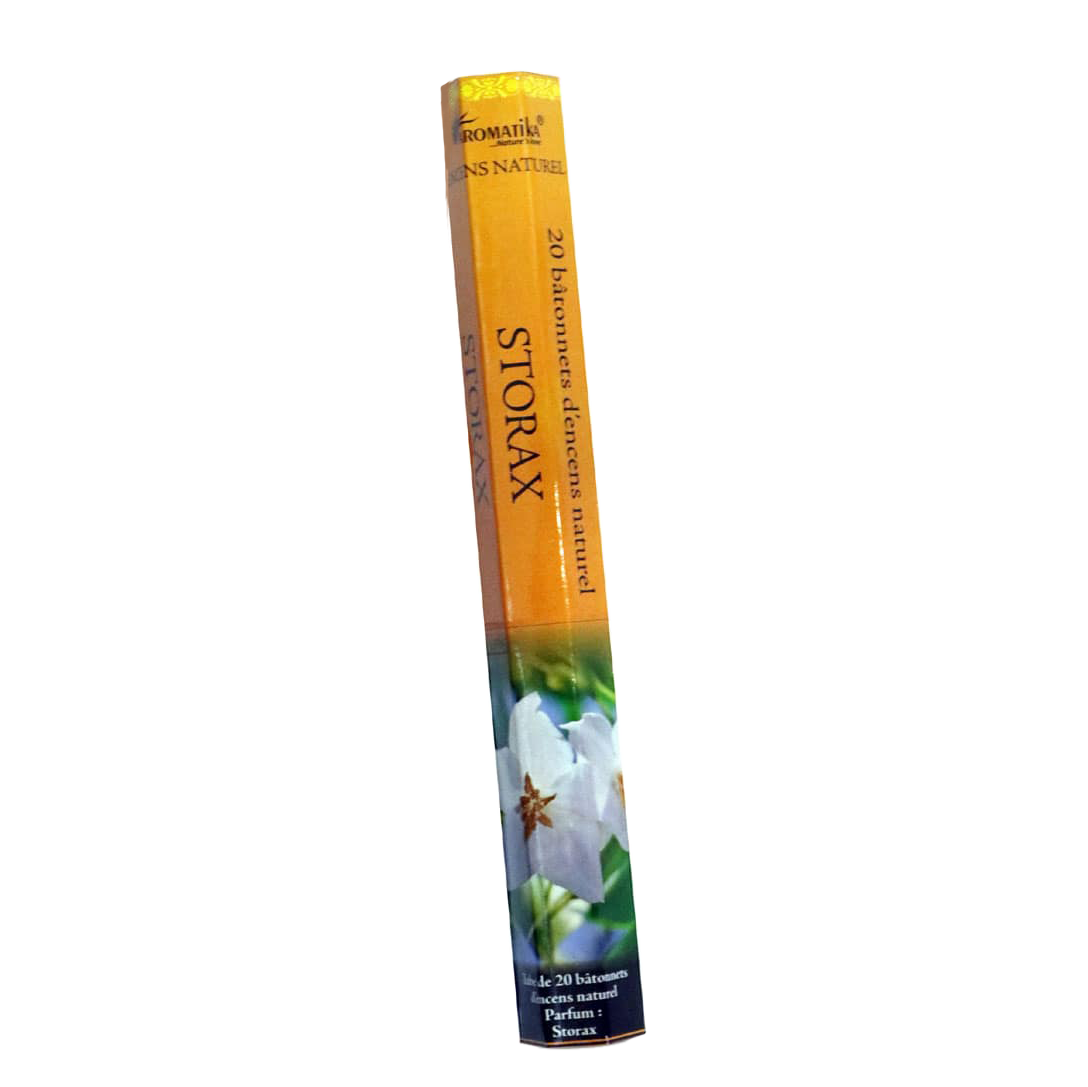 Encens naturel storax - bâtonnets - Aromatika