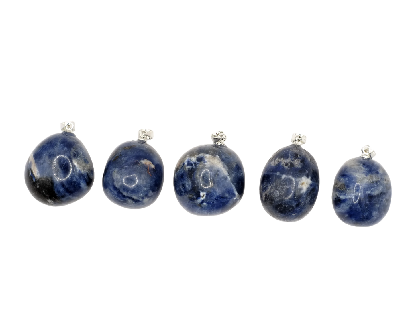Pendentifs en sodalite de Namibie de qualité A