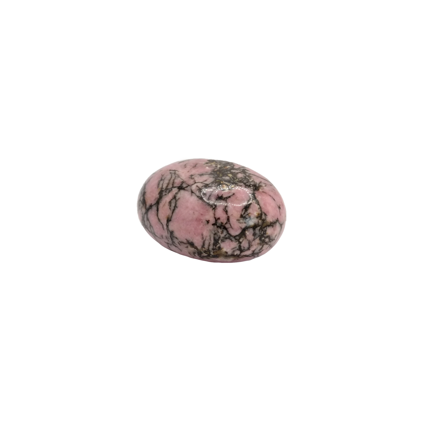 Pierre roulée en rhodonite de Madagascar de qualité A+