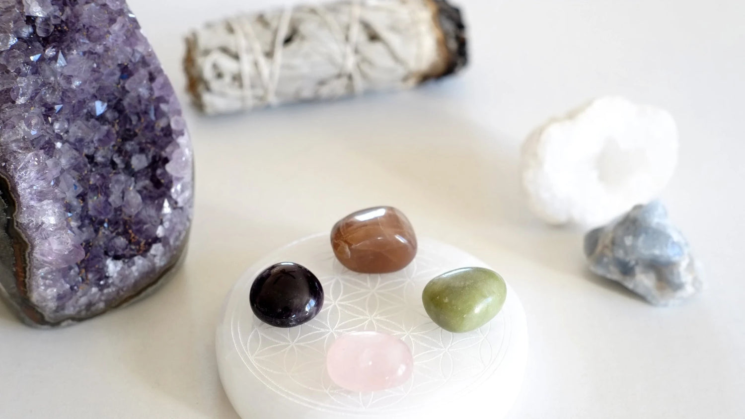 Purification et rechargement des pierres