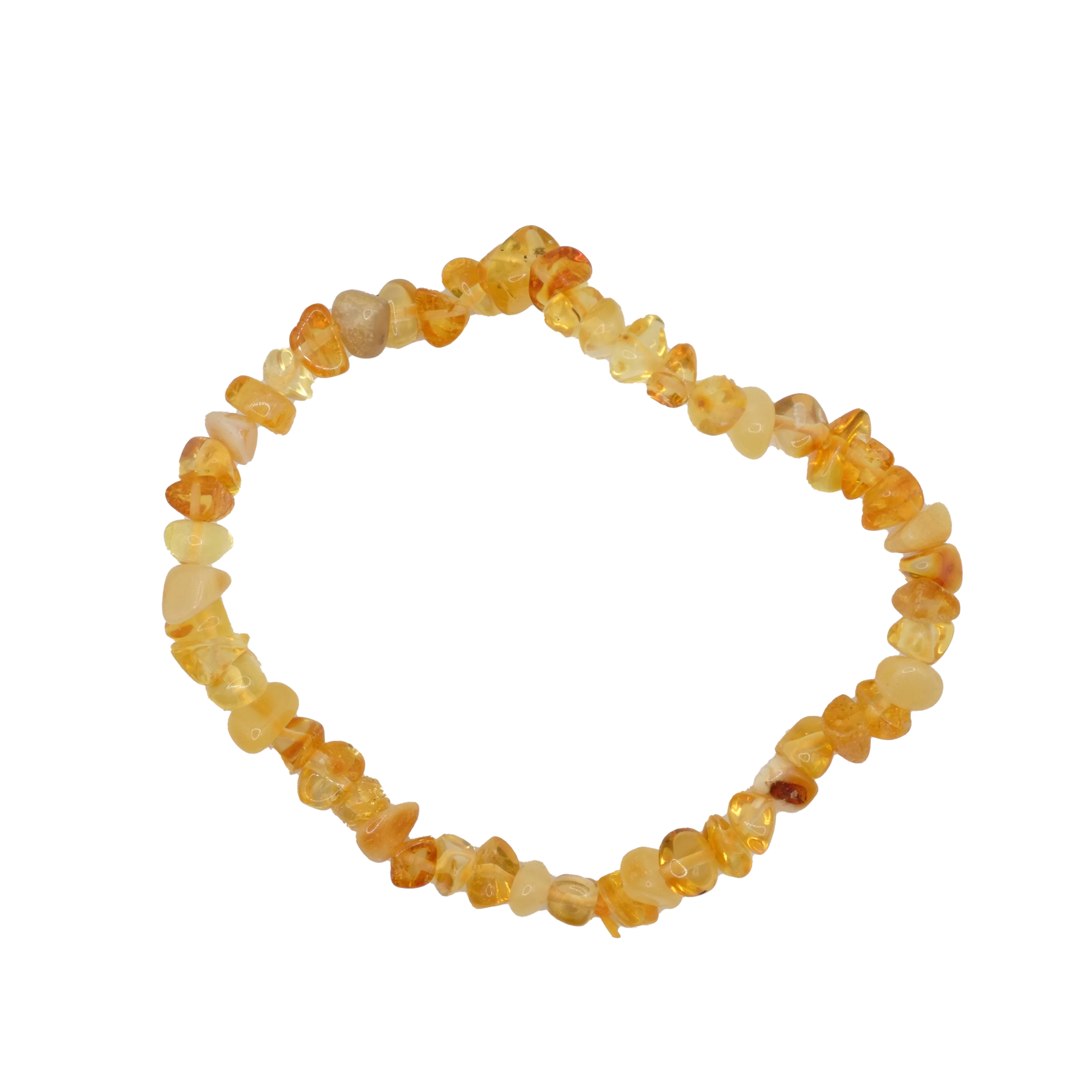 Bracelets baroque en ambre jaune baltique de Lituanie de qualité A+