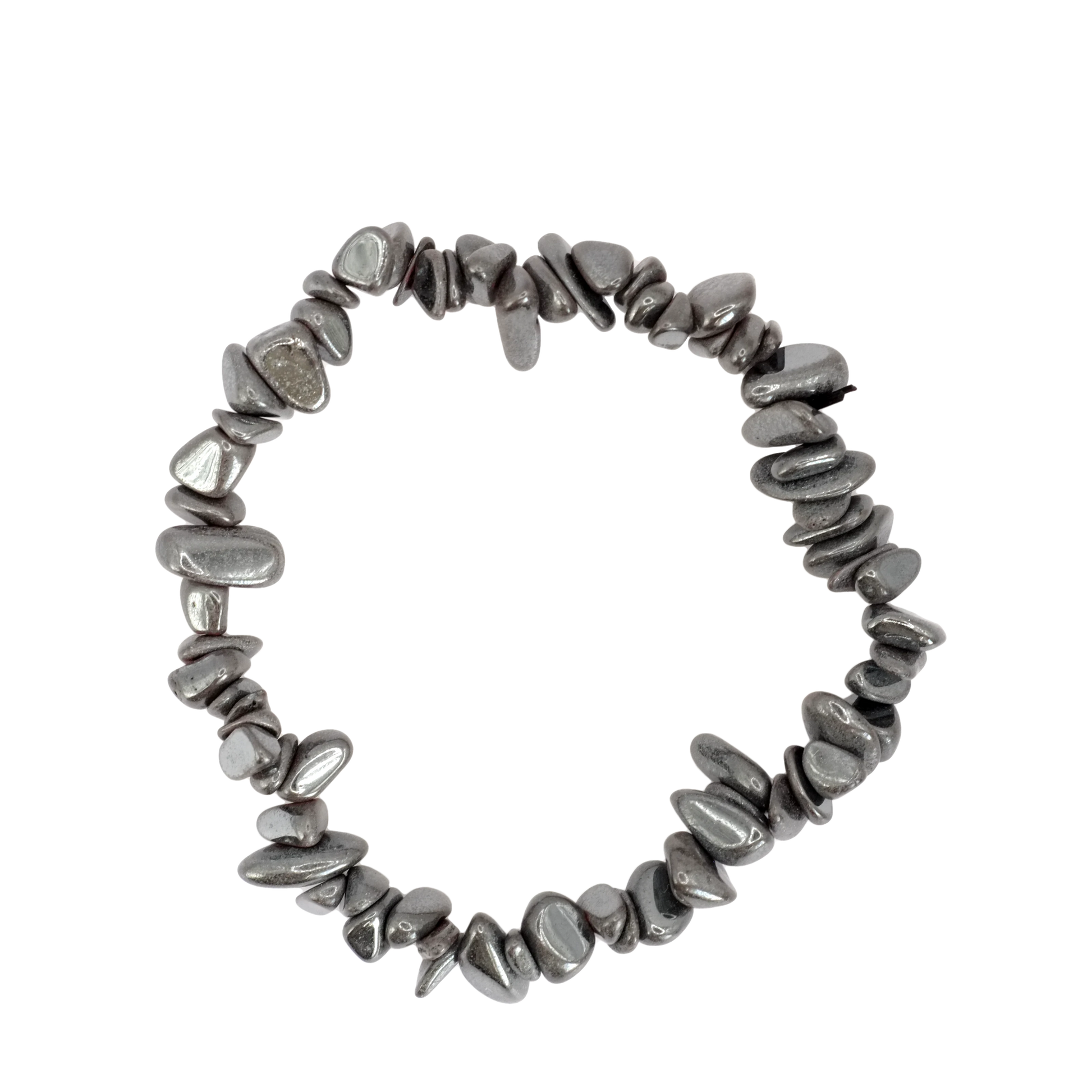 Bracelet baroque en hématite de Chine de qualité A