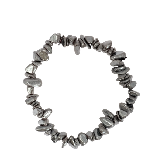 Bracelet baroque en hématite de Chine de qualité A