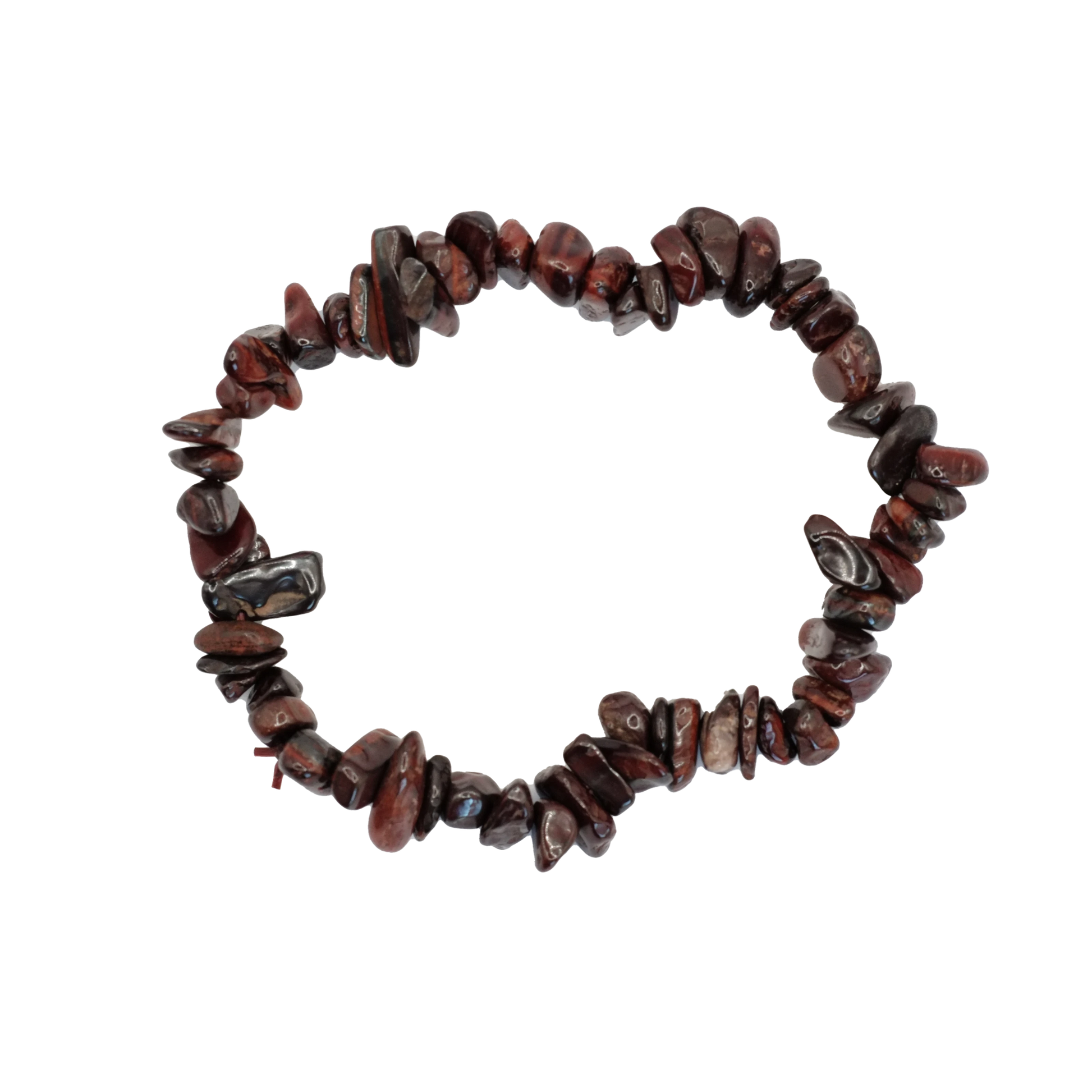 Bracelet baroque en oeil de taureau d'Afrique du Sud de qualité A