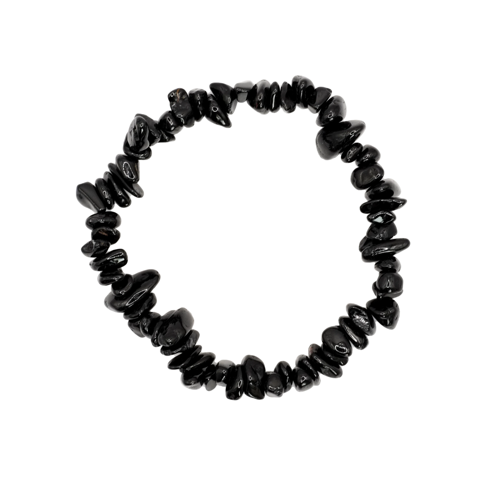 Bracelet baroque en tourmaline noire du Brésil de qualité A