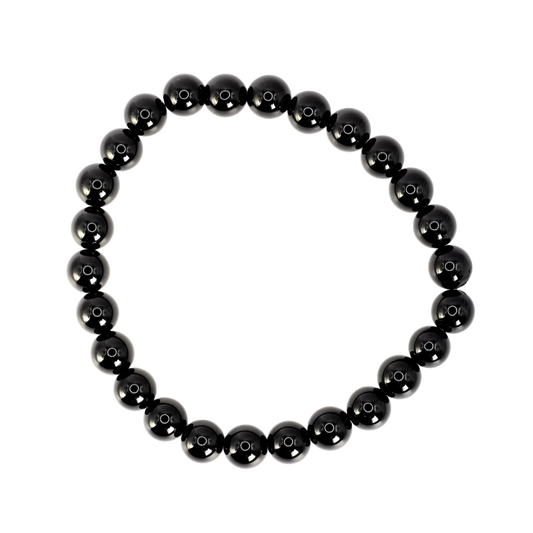Bracelet boule en onyx du Brésil de qualité A