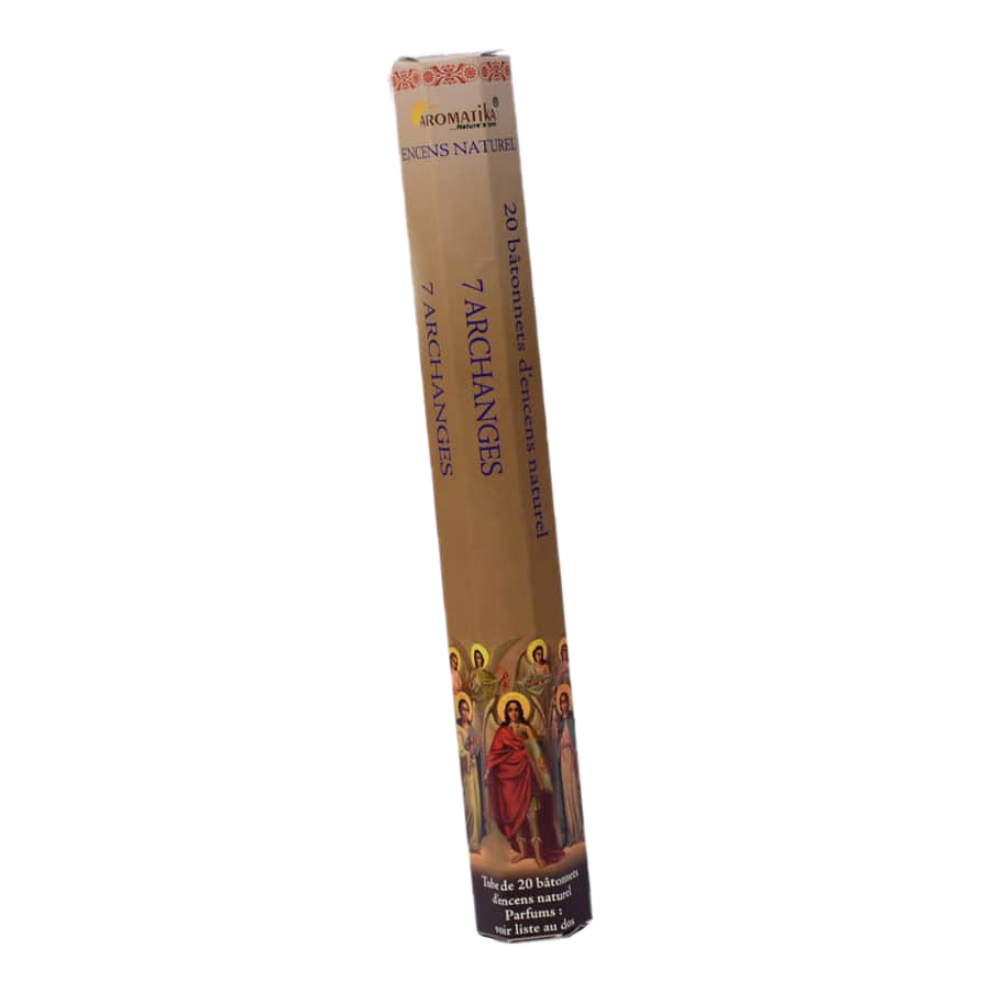 Encens religieux naturel 7 Archanges - bâtonnets - Aromatika