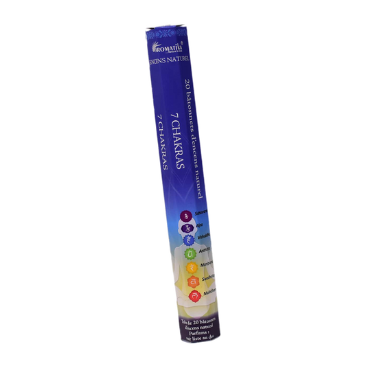 Encens naturel 7 chakras - bâtonnets - Aromatika