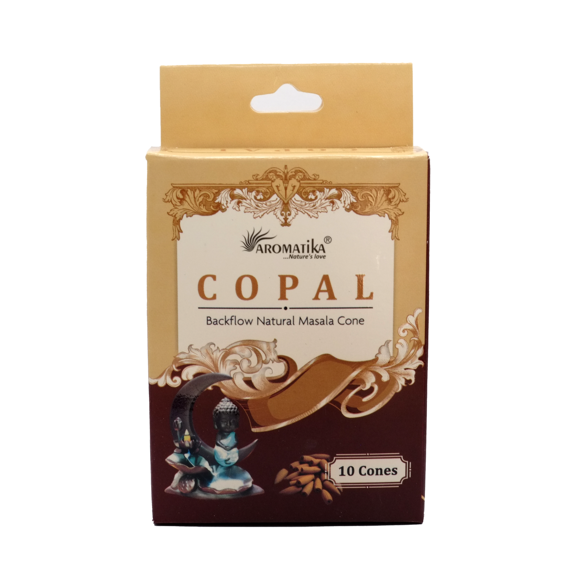 Encens naturel copal en cônes - Encens inversé backflow