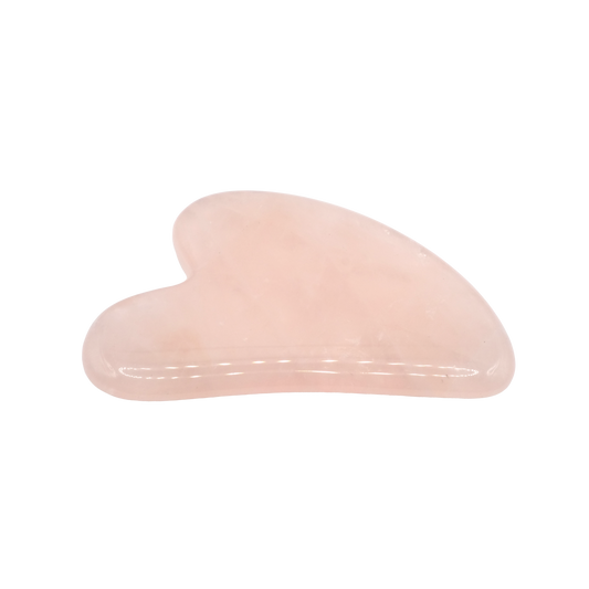 Gua sha quartz rose