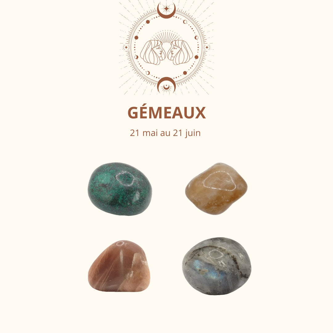 Les pierres du Gémeaux