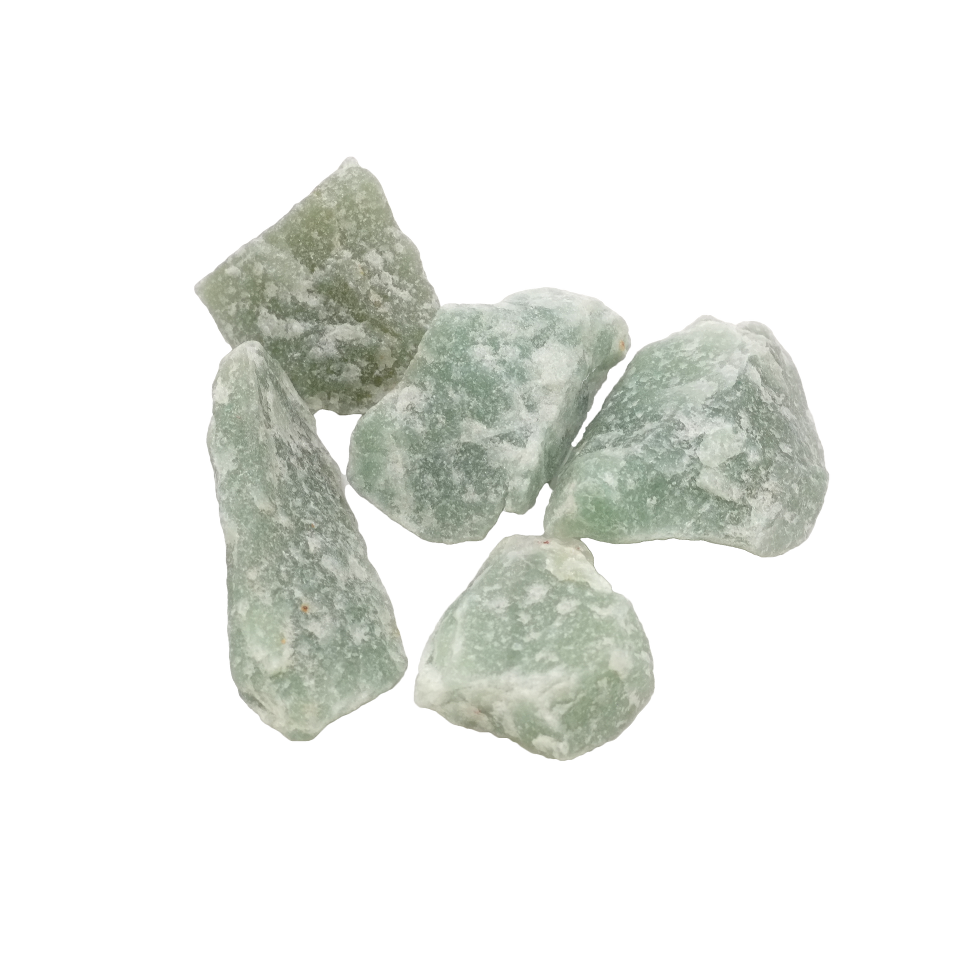 Pierre brute en aventurine verte du Brésil de qualité A