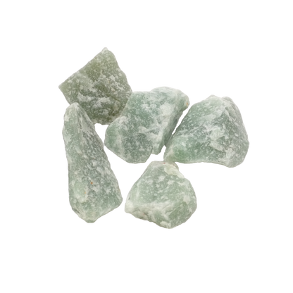 Pierre brute en aventurine verte du Brésil de qualité A