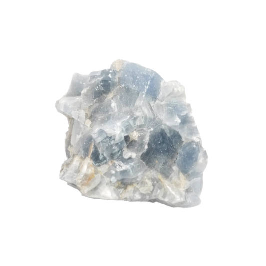 Pierre brute en calcite bleue du Mexique de qualité A