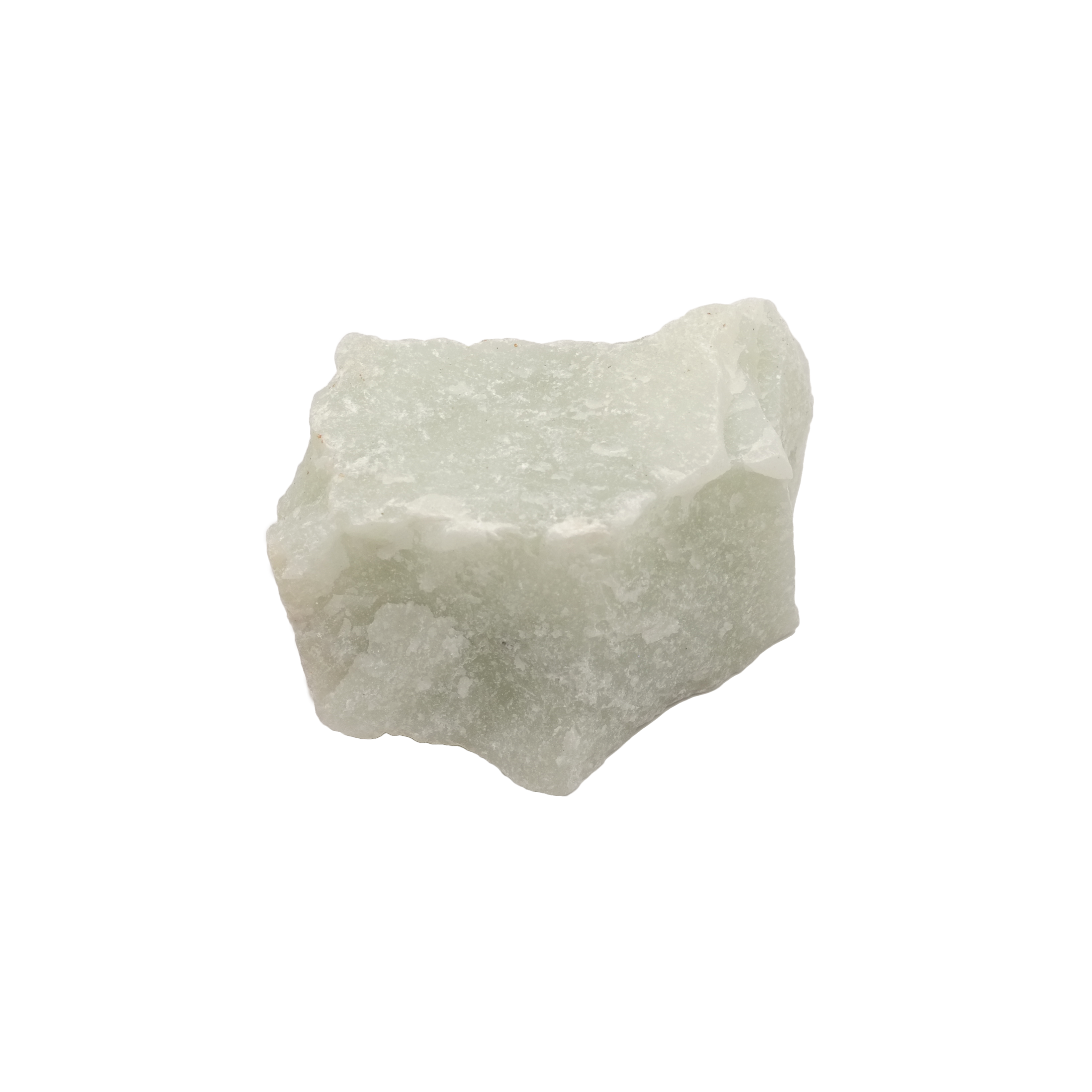 Pierre brute de taille moyenne en jade de qualité A provenant de Chine.