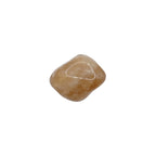 Une pierre roulée en citrine naturelle de qualité A provenant du Brésil.