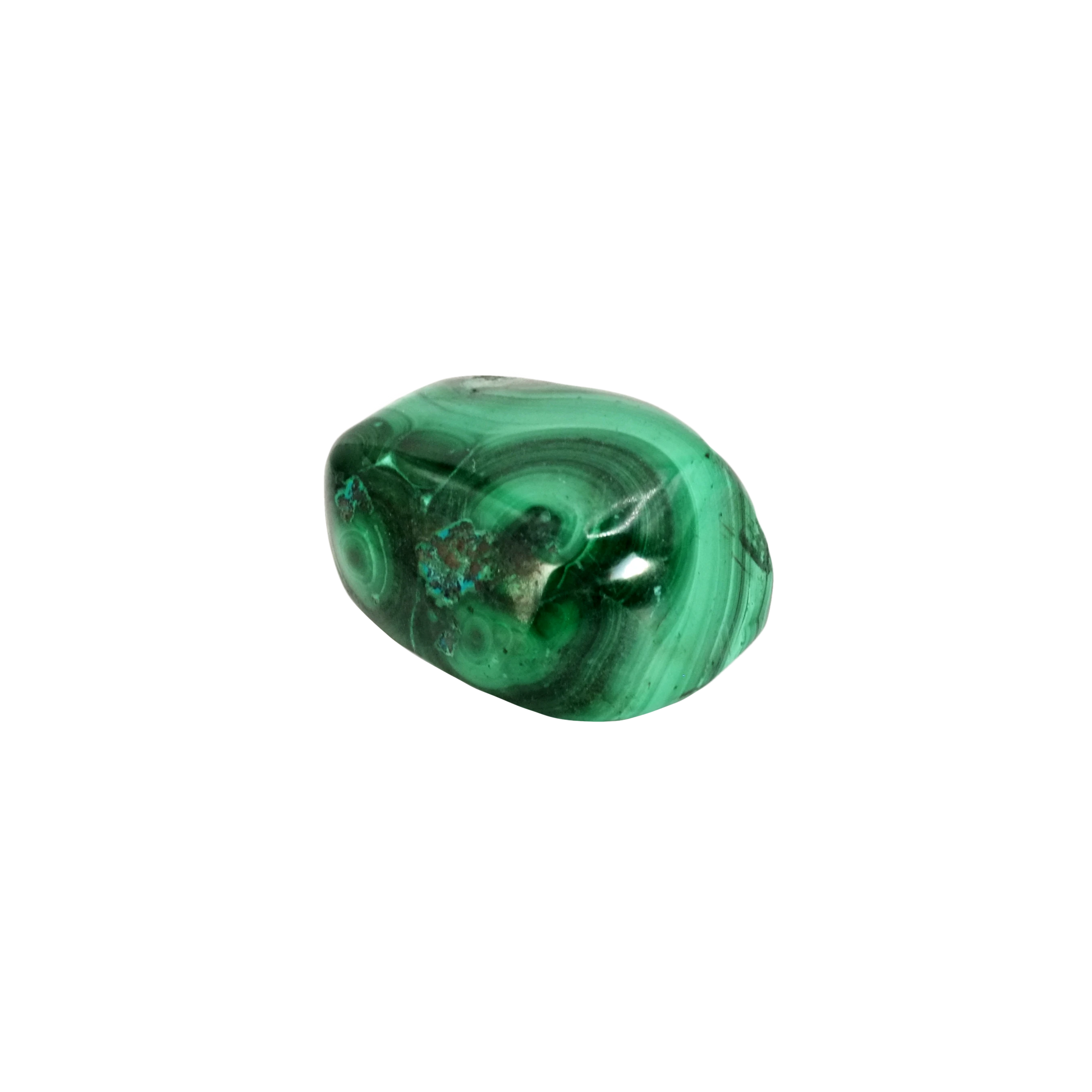 Pierres roulée en malachite du Congo de qualité A