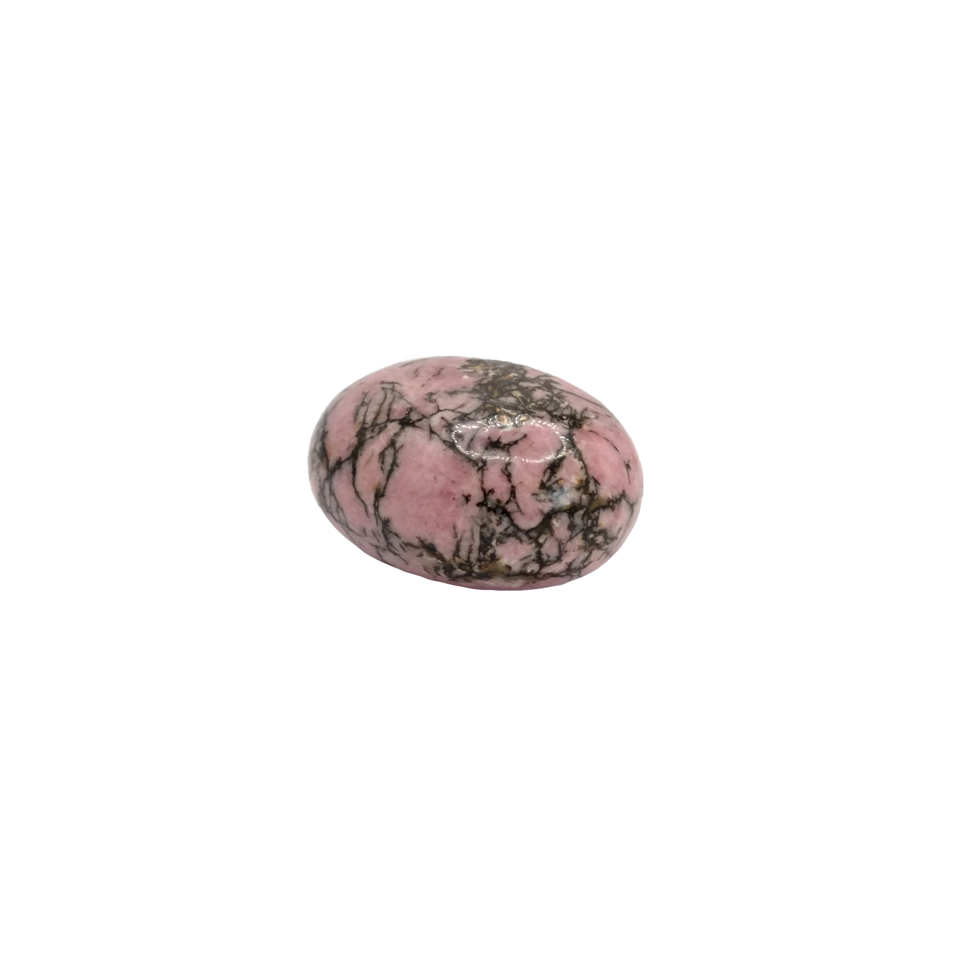 Pierre roulée en rhodonite de Madagascar de qualité A+