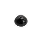 Pierre roulée en tourmaline noire de qualité AA provenant du Brésil, de couleur noire et de forme ronde, et présentant des craquelures caractéristiques de la tourmaline noire.