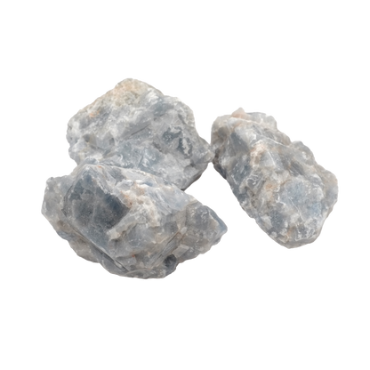 Pierre brute en calcite bleue du Mexique de qualité A