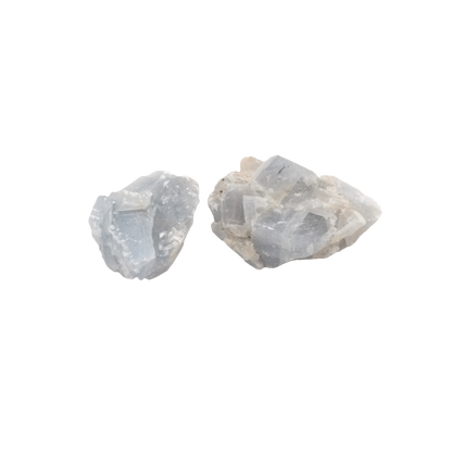 Pierre brute en calcite bleue du Mexique de qualité A