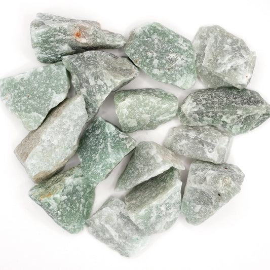 Pierres brutes en aventurine verte du Brésil de qualité A