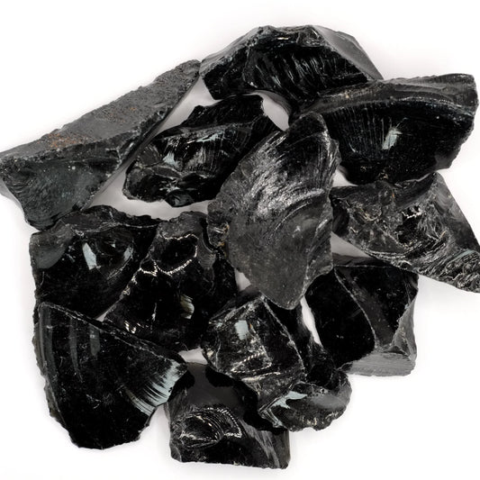 Pierres brutes en obsidienne du Mexique de qualité A