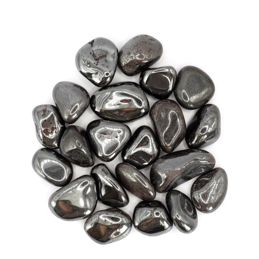 Pierres roulées en hématite du Brésil de qualité A