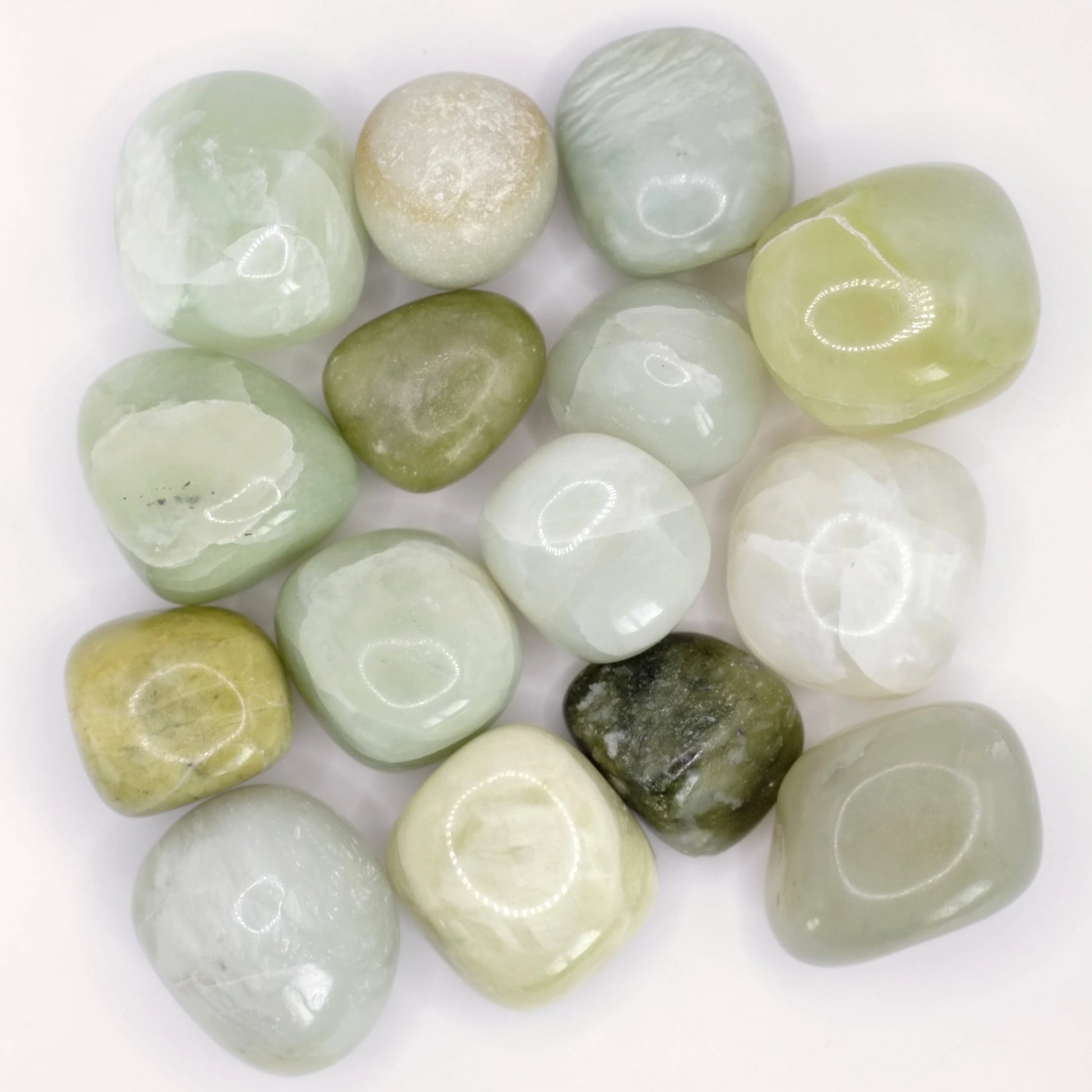 Pierres roulées en jade de Chine de qualité A+