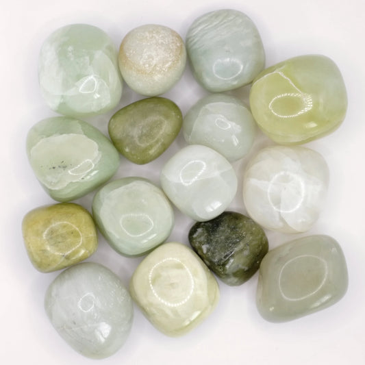 Pierres roulées en jade de Chine de qualité A+