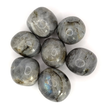 Pierres roulées en labradorite de Madagascar de qualité A