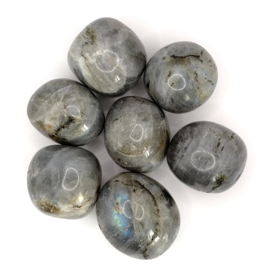 Pierres roulées en labradorite de Madagascar de qualité A