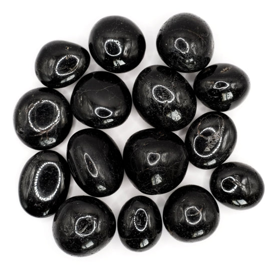 Pierres roulées en tourmaline noire du Brésil de qualité AA