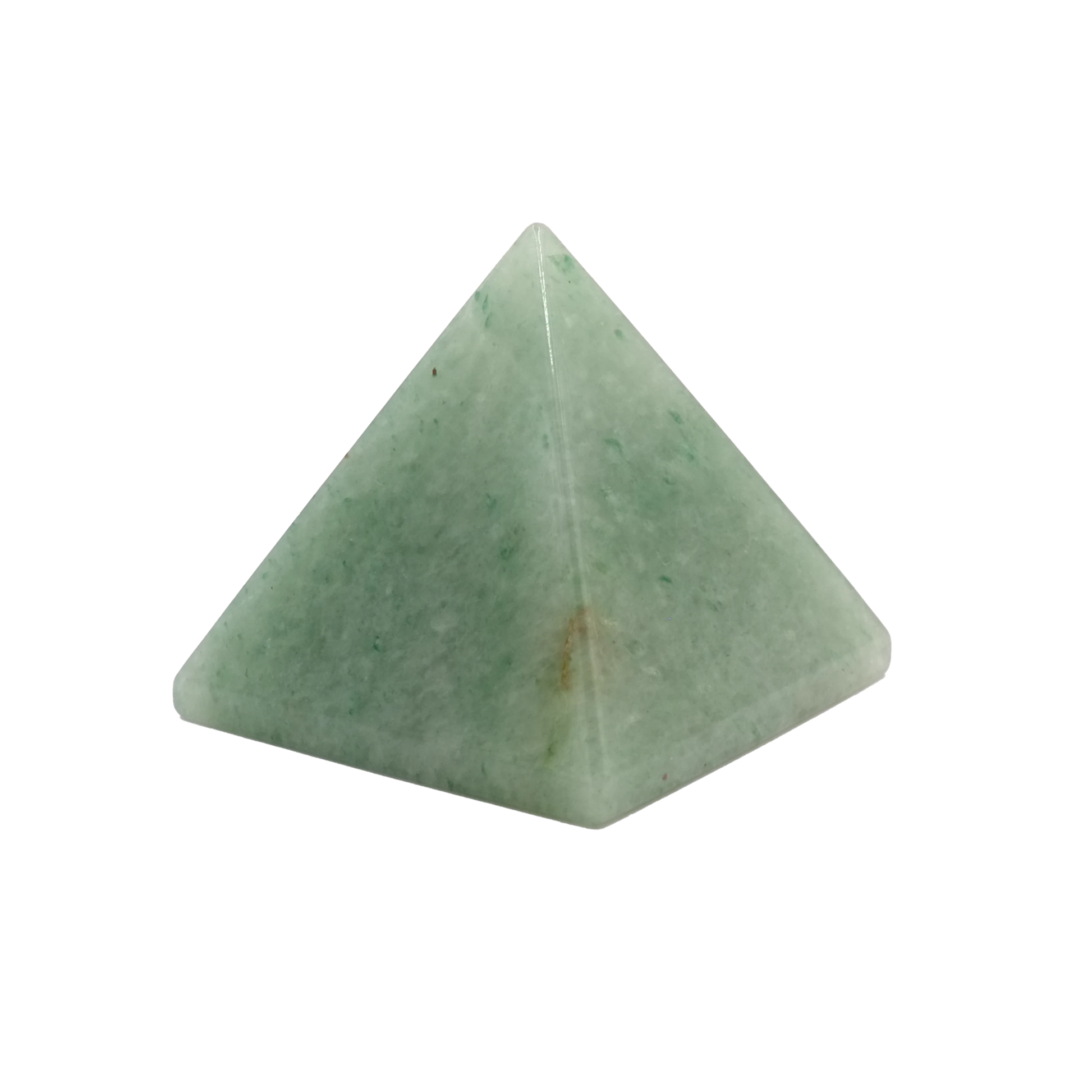 Pyramide en aventurine verte du Brésil de qualité A